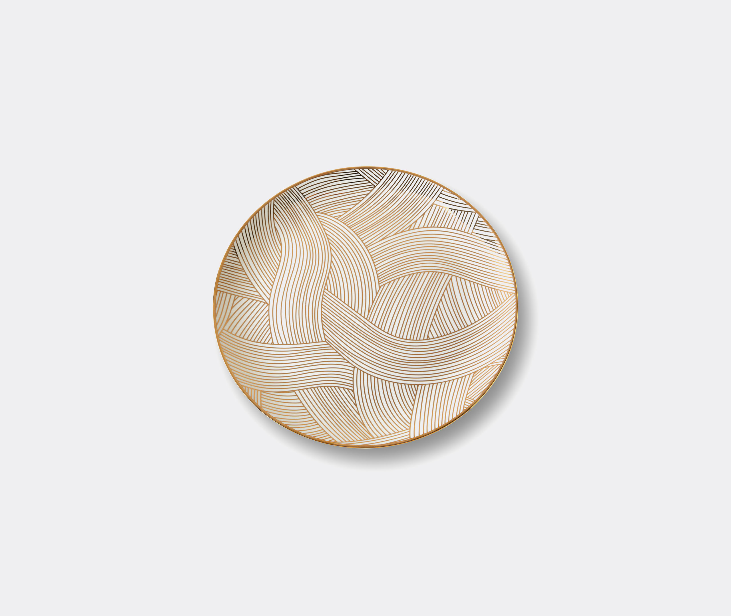'lustre' Platter, Gold Dhow