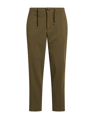 Man Pants Military green Size S Cotton