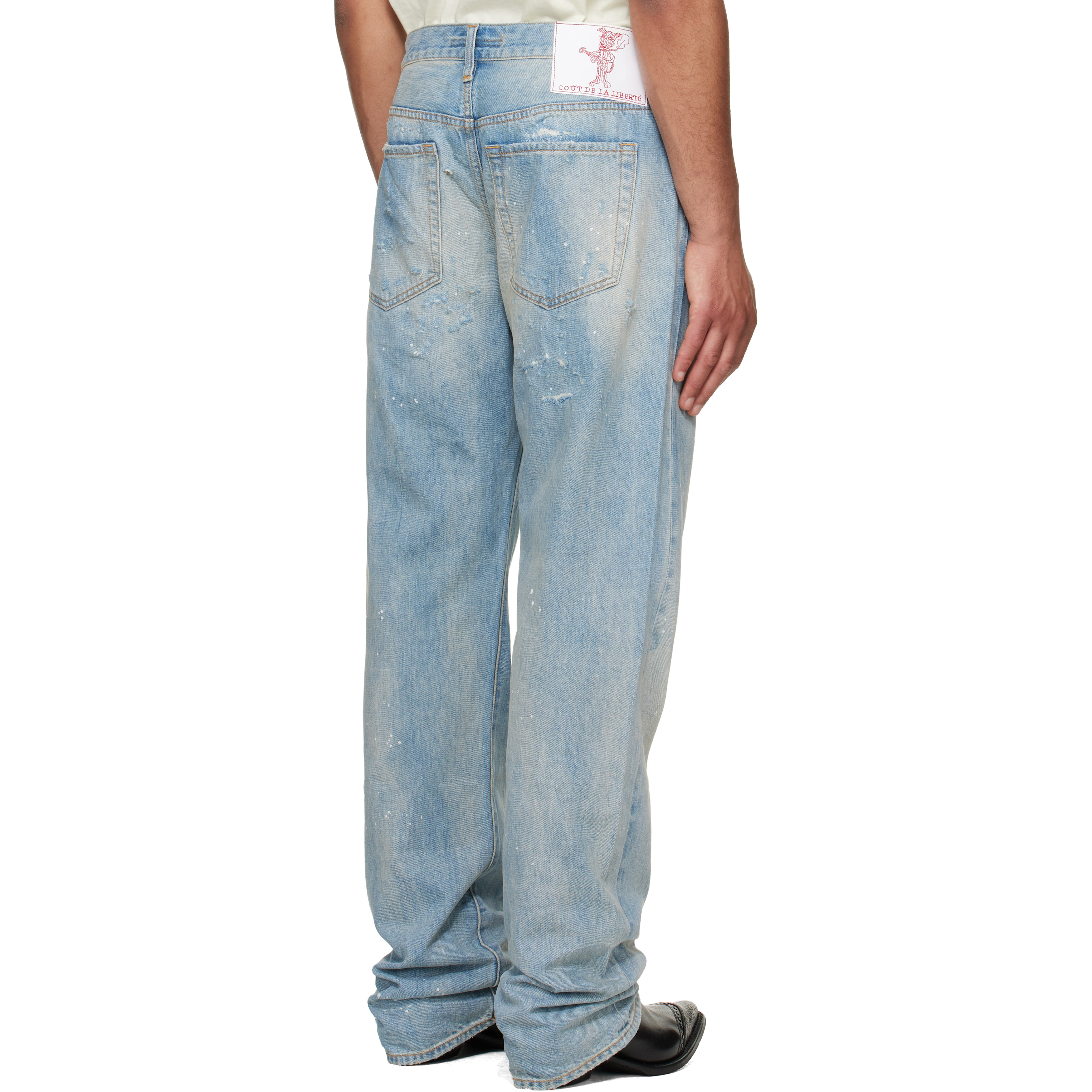 Blue Bobby Selvage Relaxed Jeans