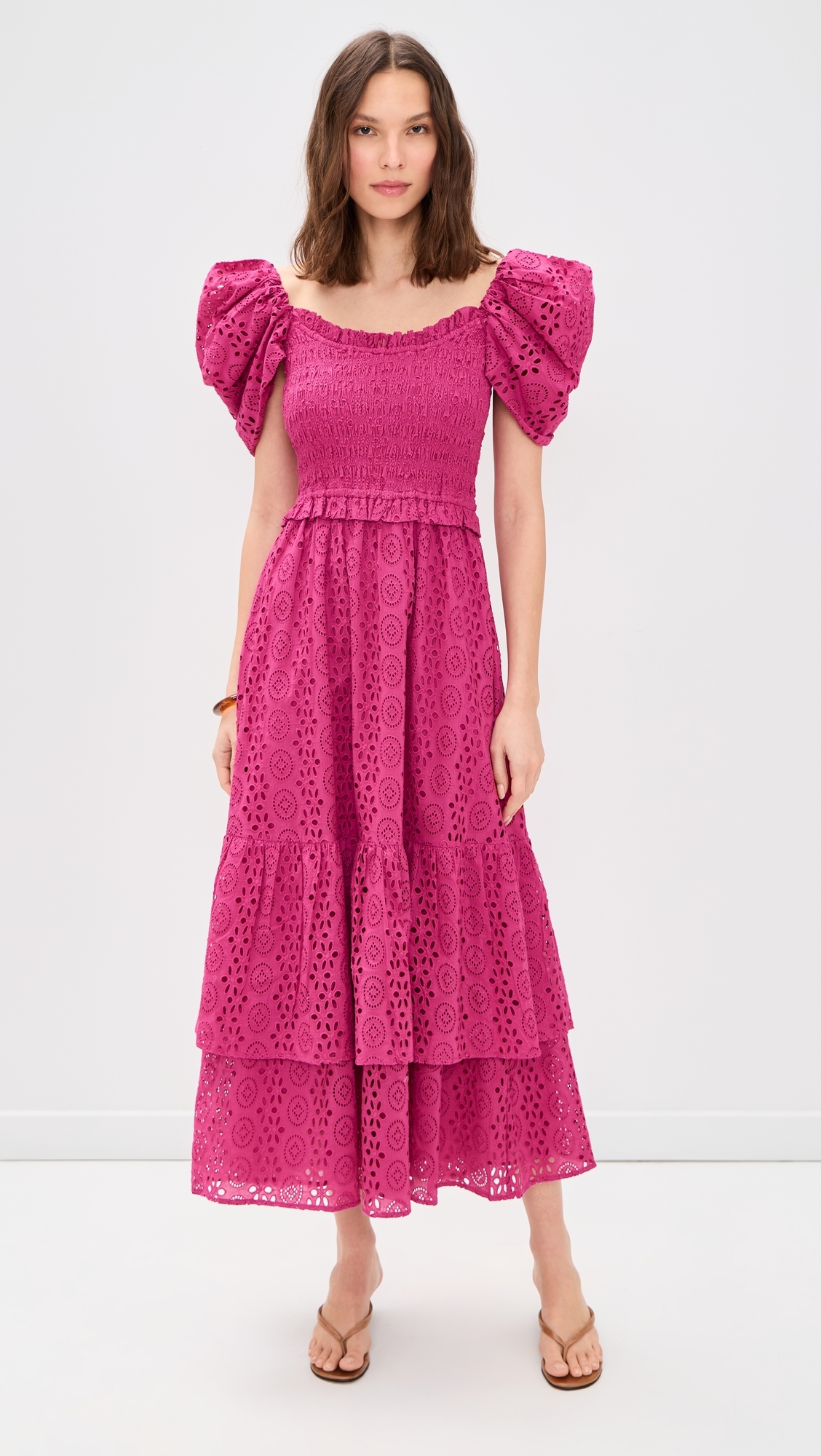 Fay Maxi Dress Eyelet