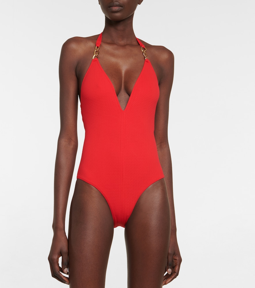 Exclusive to Mytheresa - Naples halterneck swimsuit
