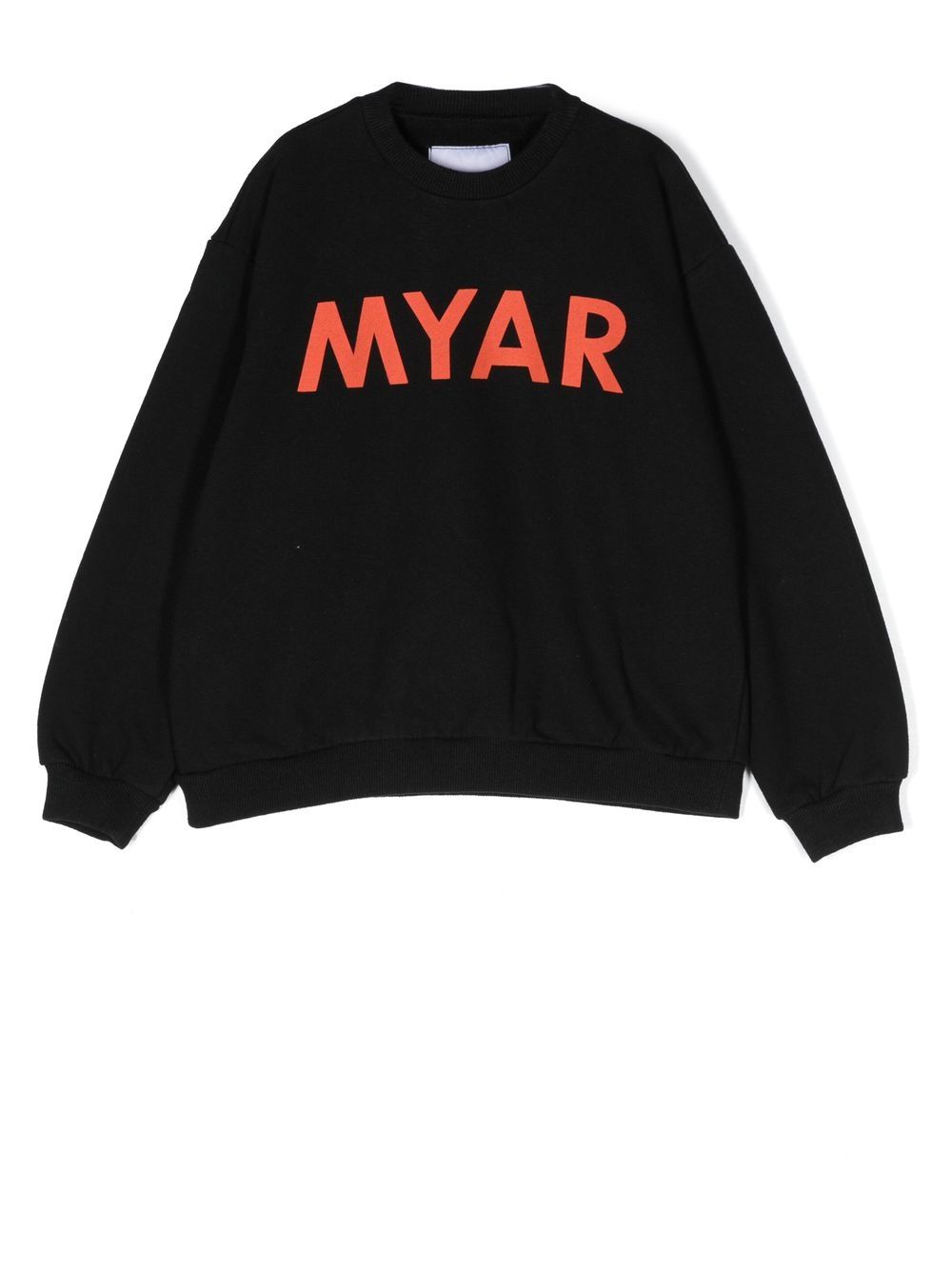 Myar-print detail jumper - Black