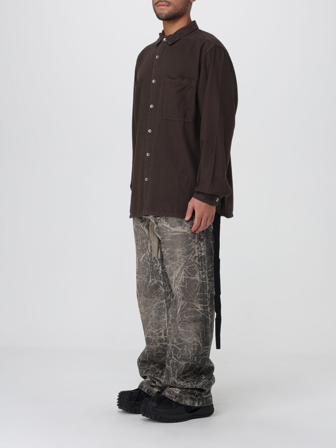 Shirt Men color Brown