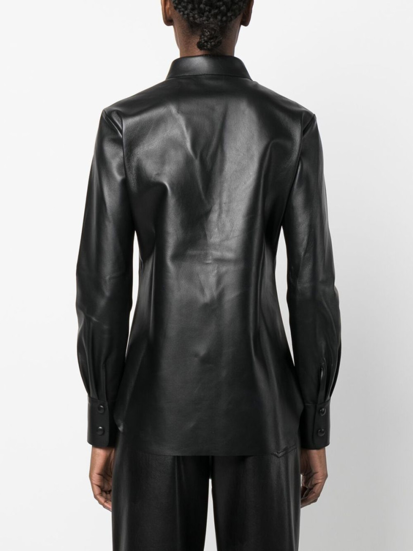 CHLOÉ- Leather Shirt