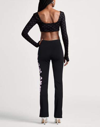 Woman Pants Black Size S Viscose, Polyamide, Elastane
