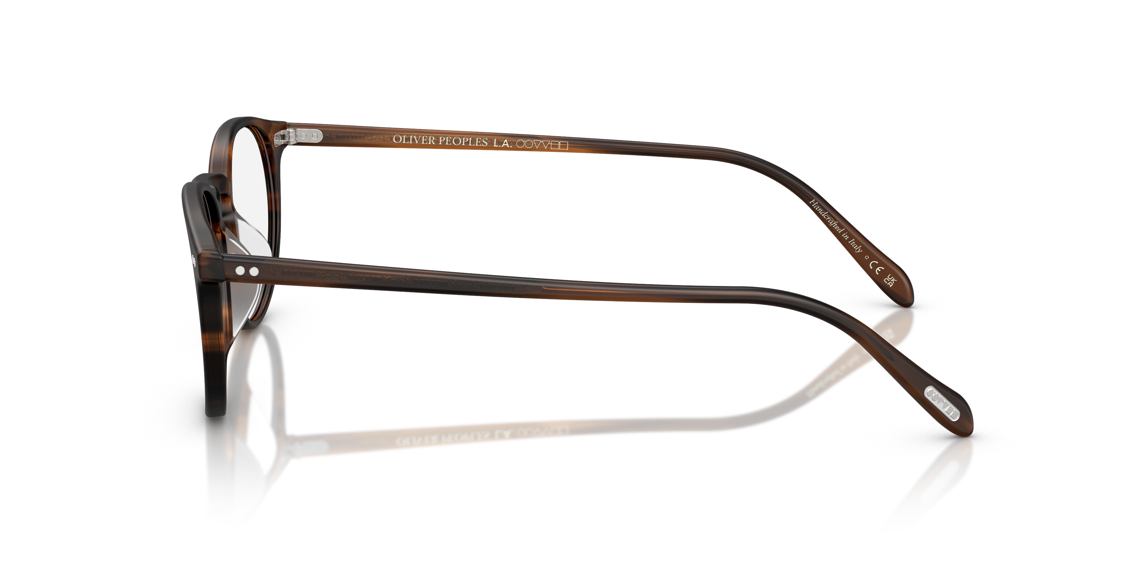Oliver Peoples Unisex Oliver Peoples OV5004 RILEY-R 1795 Optische Fassungen Acetat Braun Transparent Pantos Norma