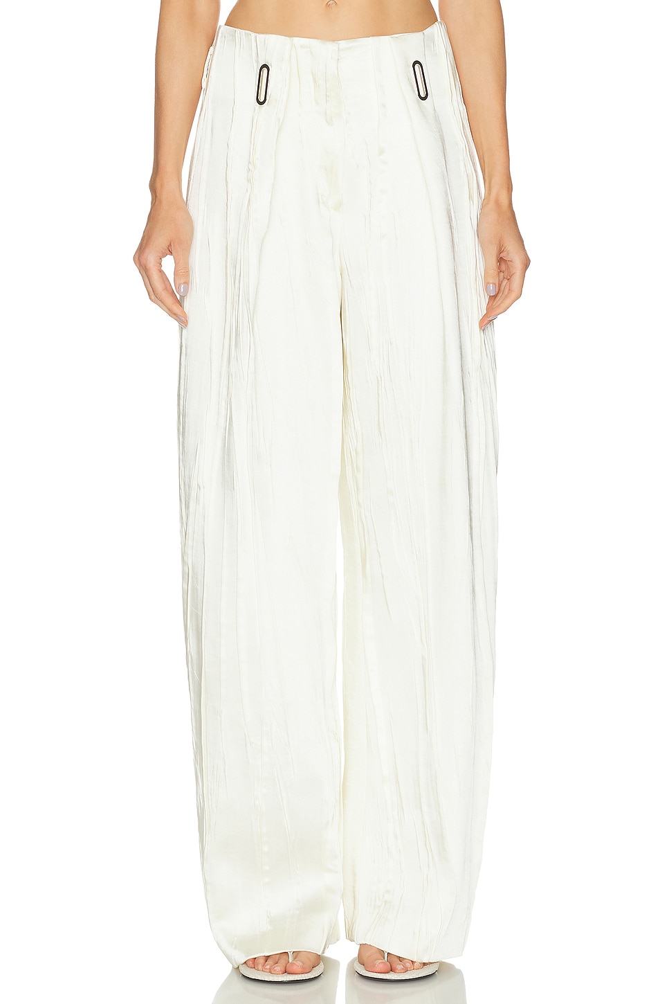 Sportmax Lesena Pant in Ivory - Ivory. 2 also