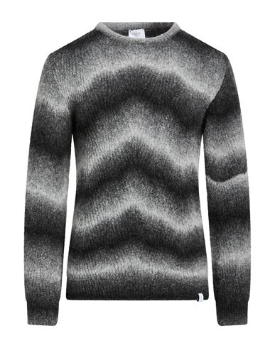 Man Sweater Black Size L Acrylic, Polyamide, Mohair wool, Wool, Elastane