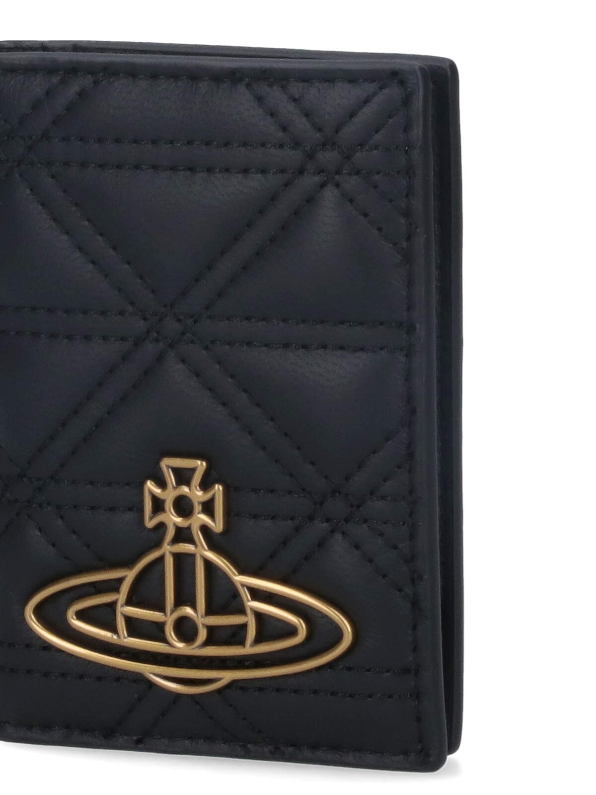 Vivienne Westwood Bifold Logo Passport Holder