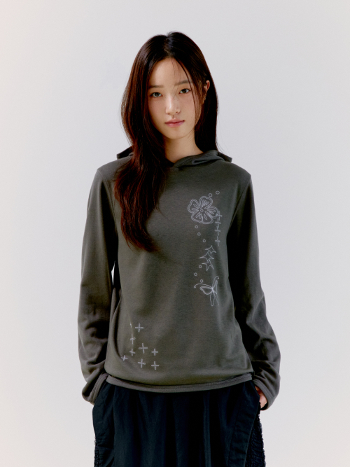 STARLIT FLOWER HOODIE