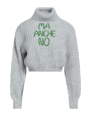 Woman Turtleneck Light grey Size L Acrylic, Polyamide, Wool, Viscose