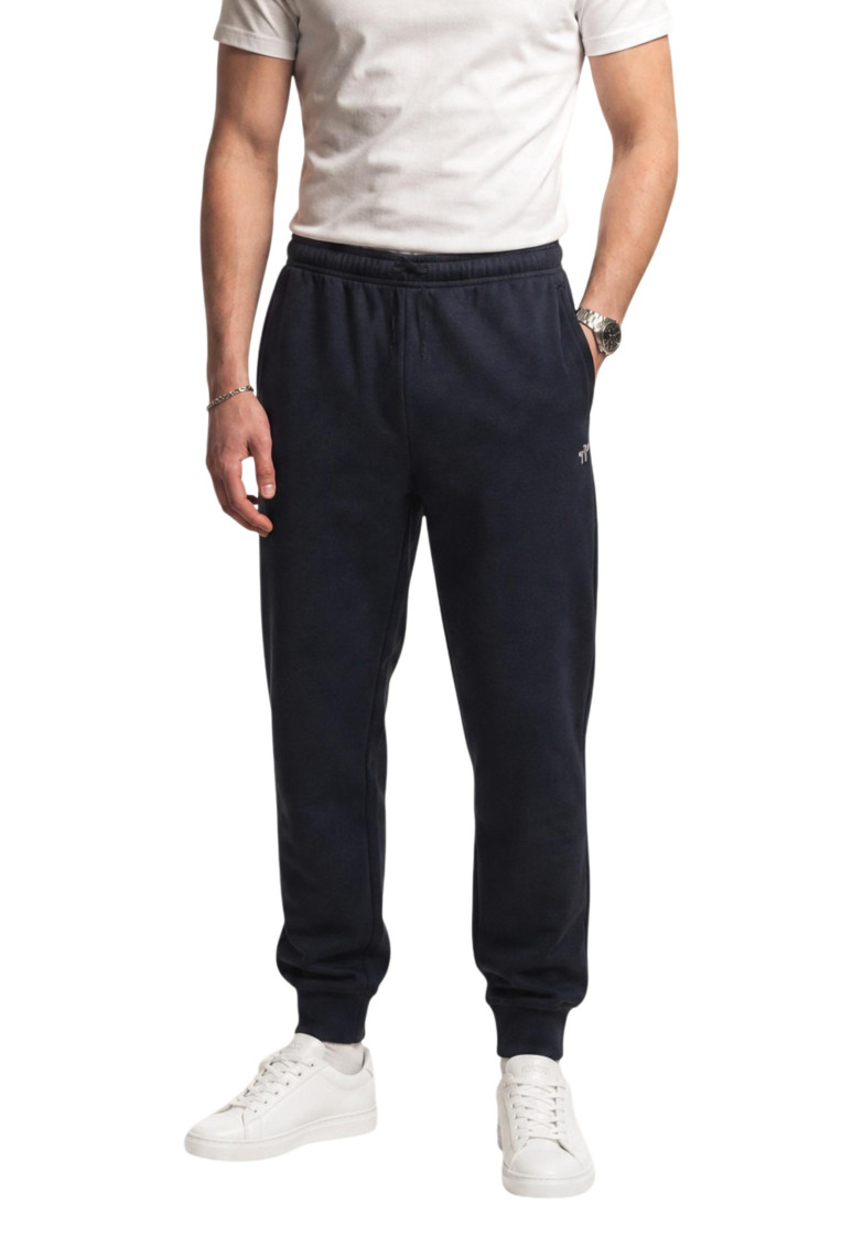 Black Logo Regular Joggers