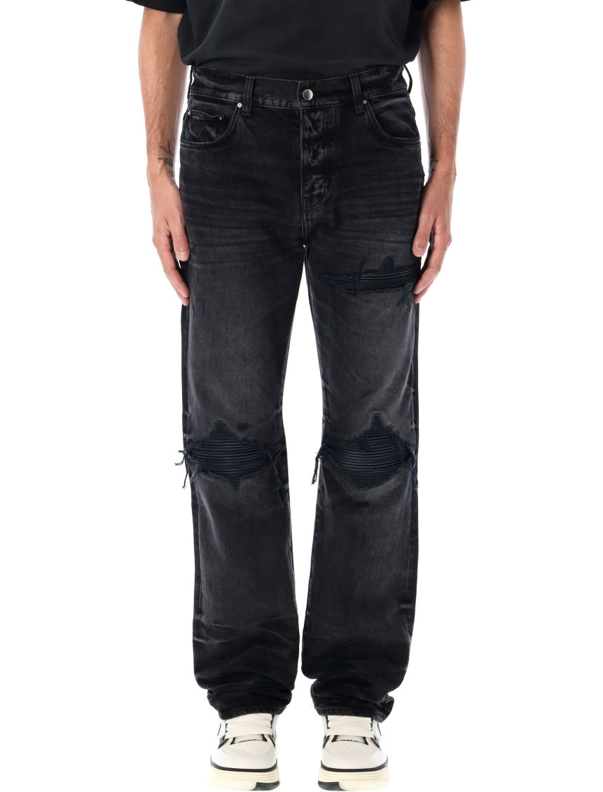 Black Straight Jean