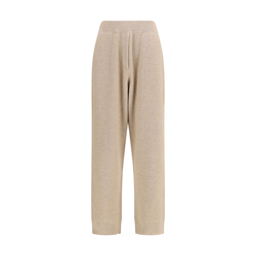 Cashmere Trousers — Beige
