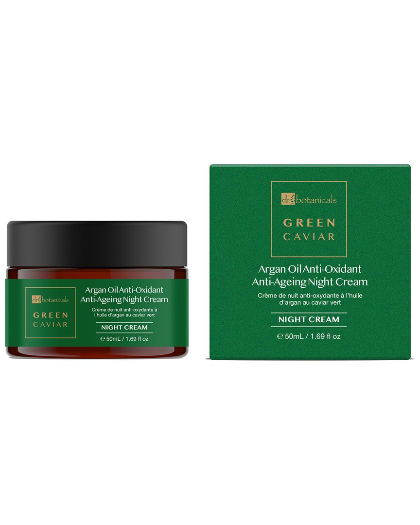 Skin Chemists Dr Botanicals 1.69oz Green Caviar & Argan Oil Anti-Oxidant Anti-Aging Night Cream