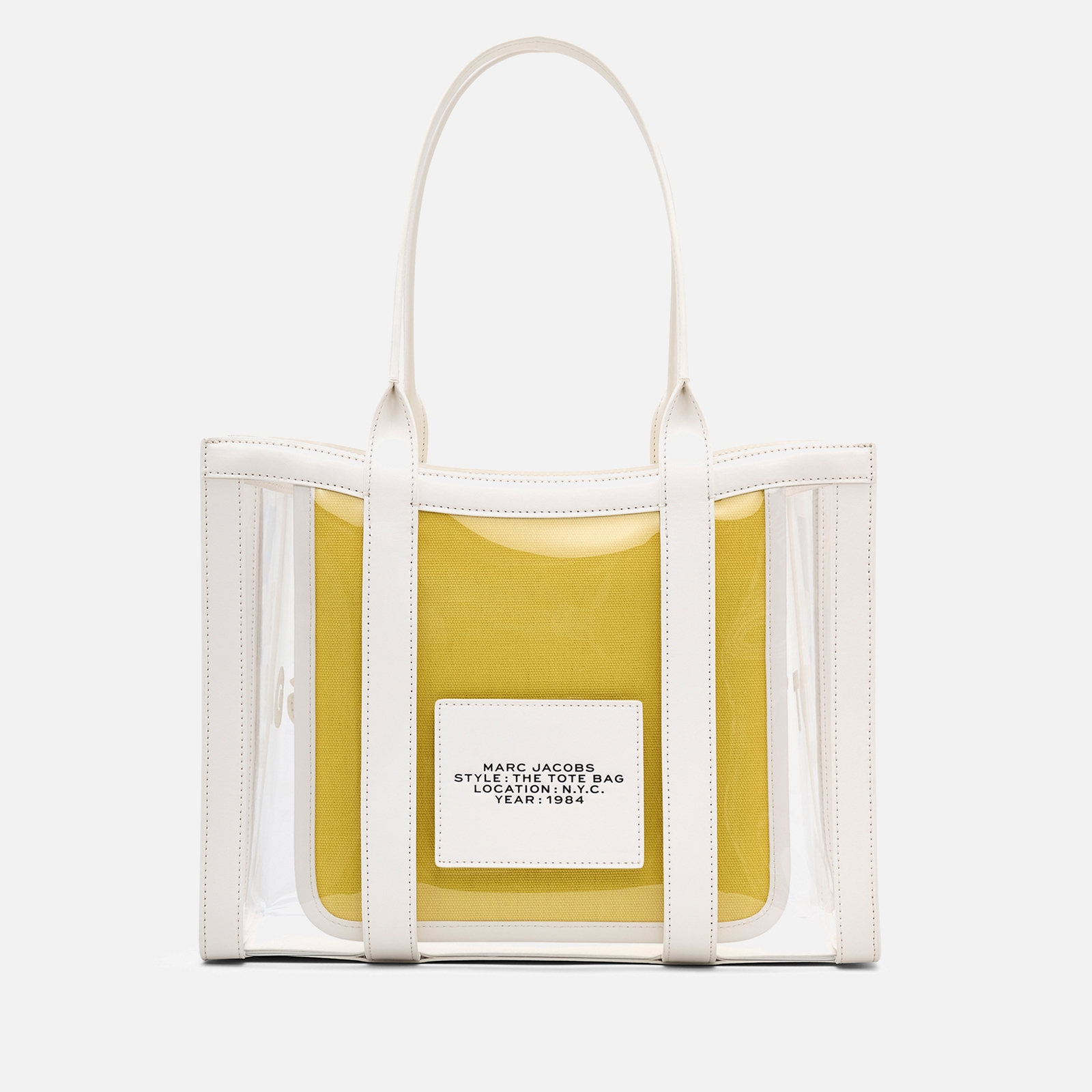 Marc Jacobs The Medium Clear PVC Tote Bag