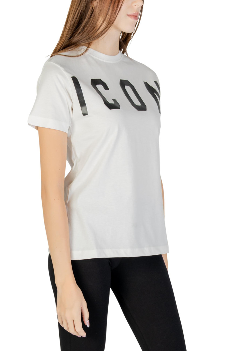 White Logo Crew Neck T-Shirt