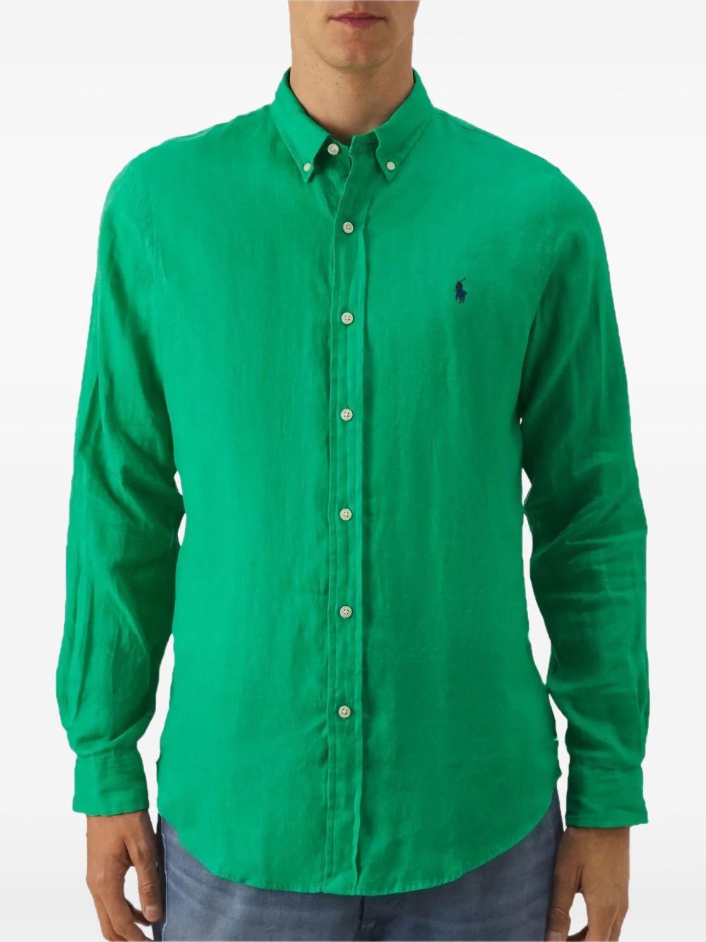 Polo Pony linen shirt - Blue