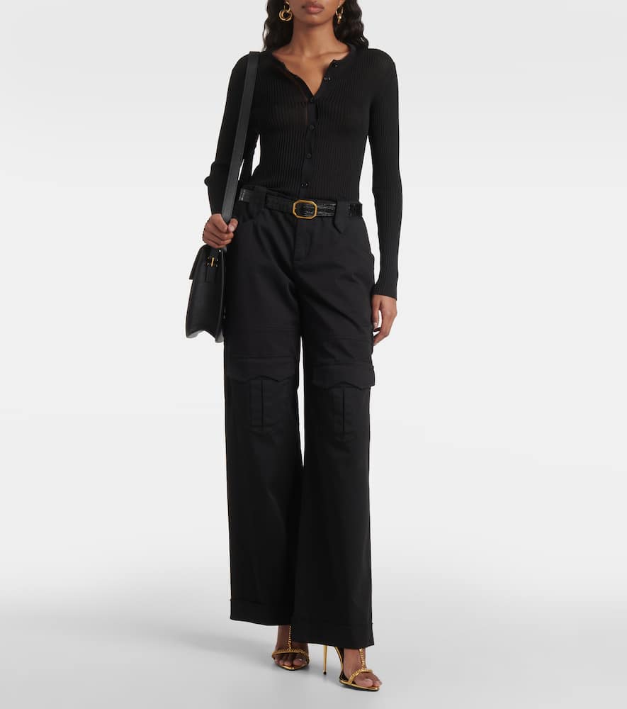 Tom Ford Ribbed-knit cardigan