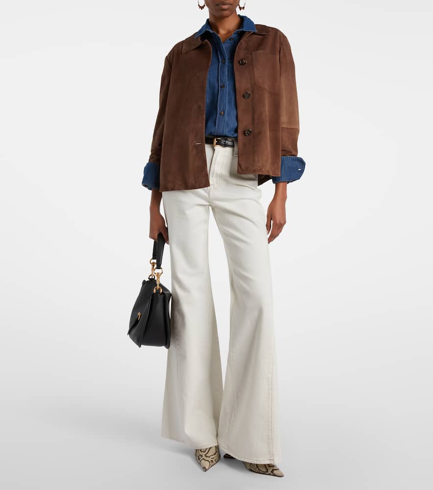 Panel Retro flared jeans