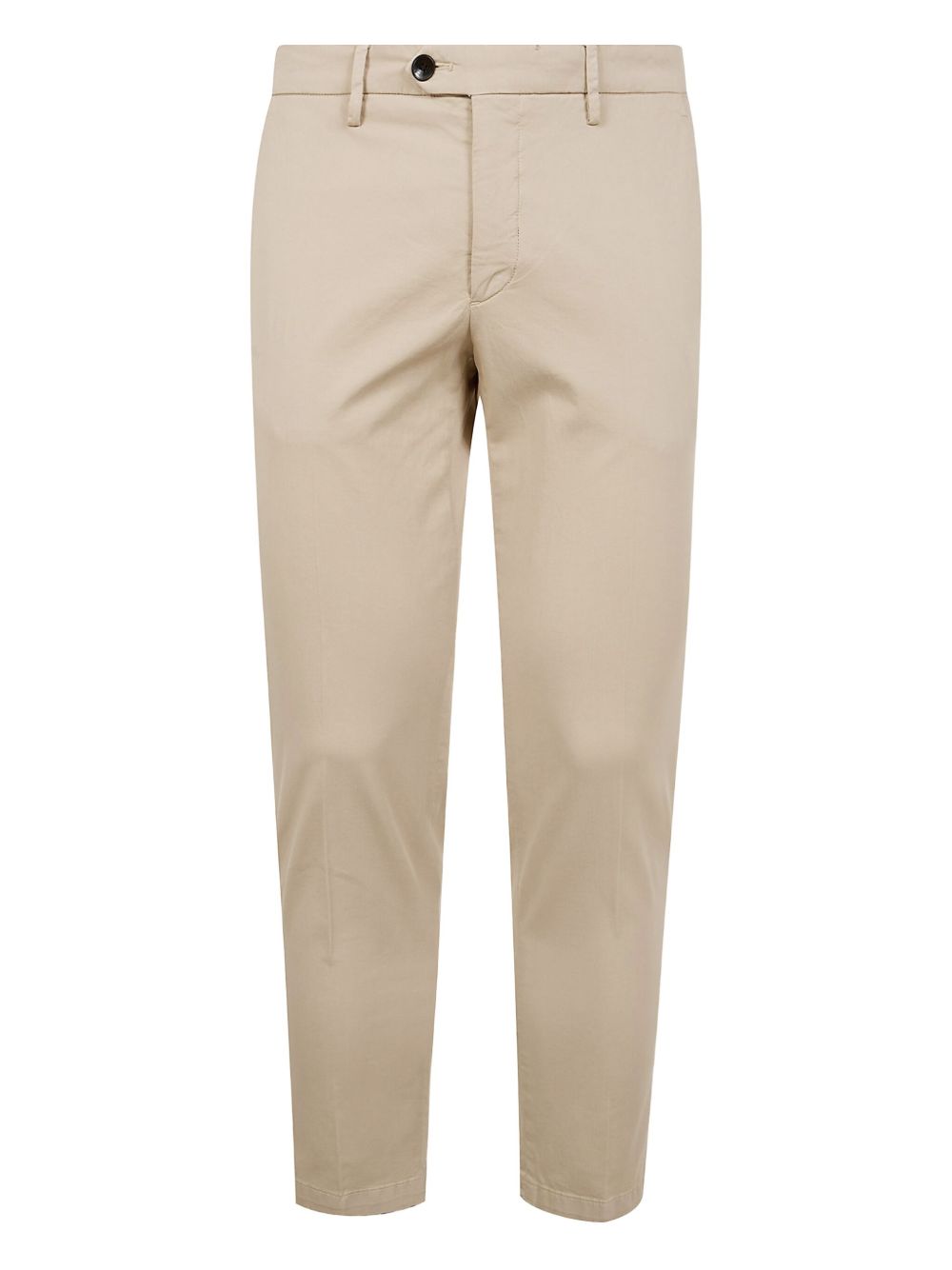 Stretch-cotton pants - Neutrals