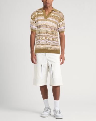 Man Sweater Beige Size 38 Cotton, Polyamide