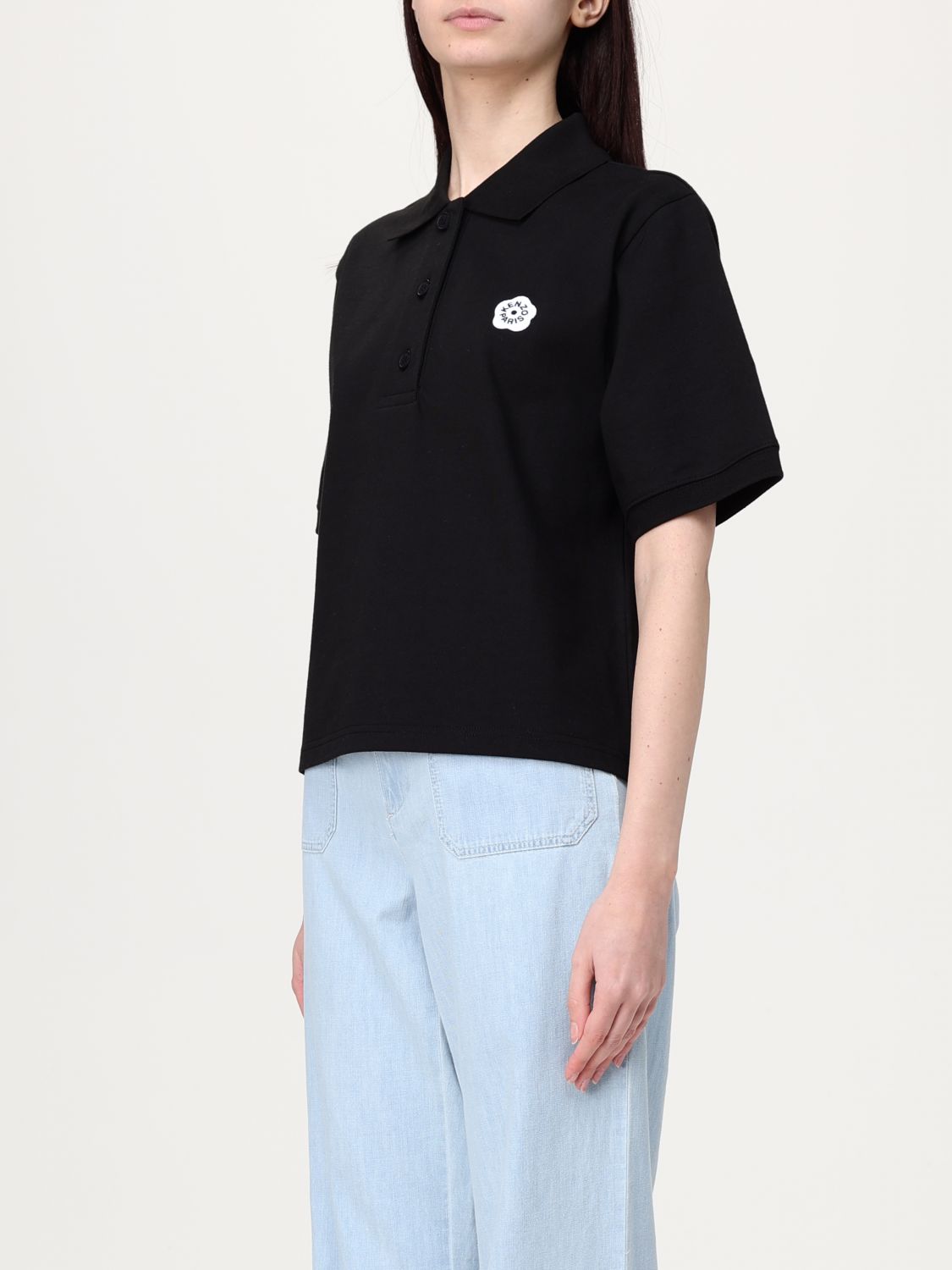 Boke-flower 2.0 polo shirt - Black
