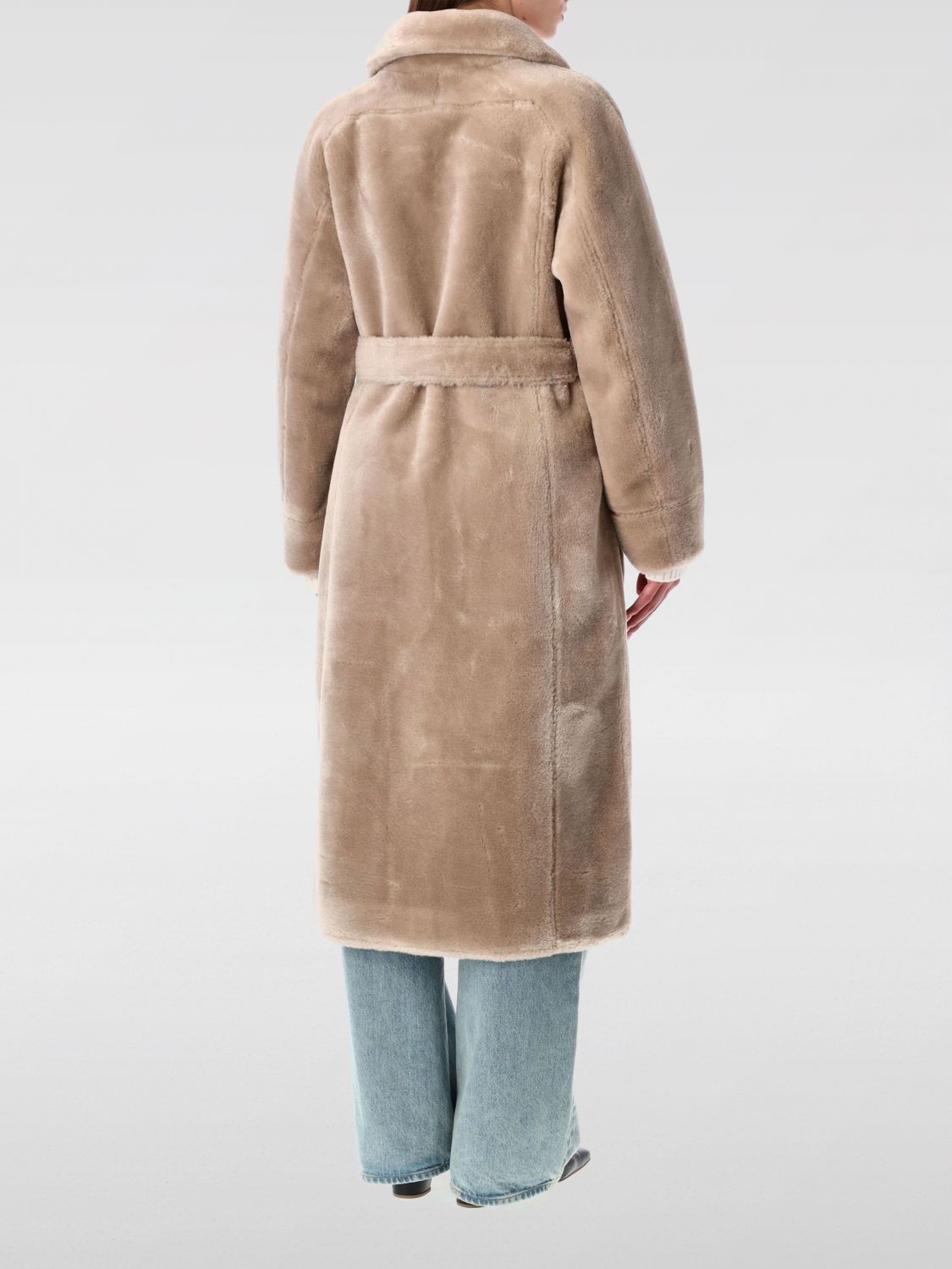 Coat Woman color Beige
