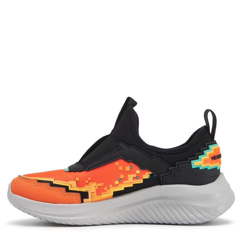 Kids' Ultra Flex Megacraft Sneaker Little/Big Kid Shoes (Orange/Black)