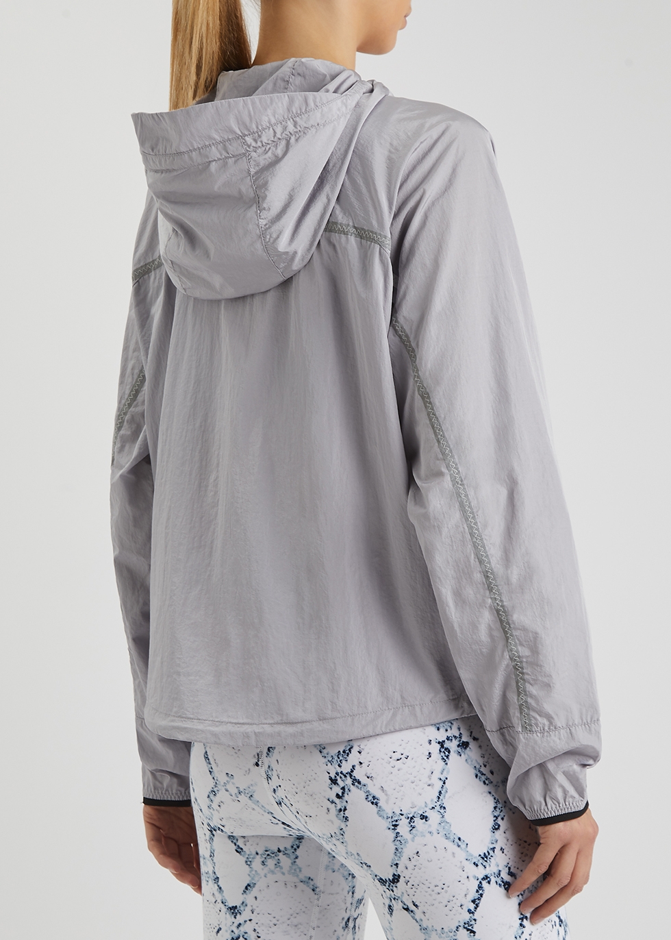 Terrace silver nylon jacket