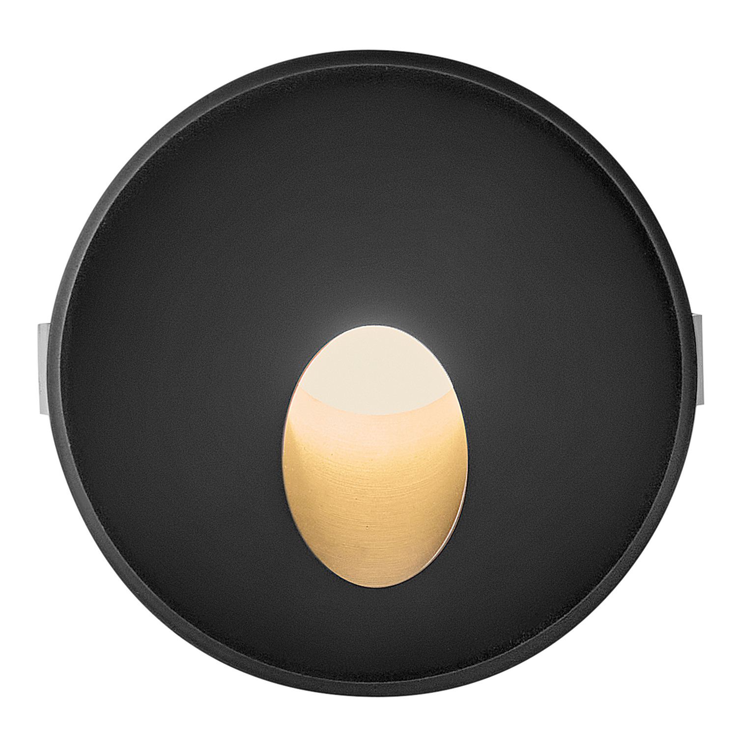 Stainless Steel Black LED Step Wall Light from the Sparta - Tilt Collection