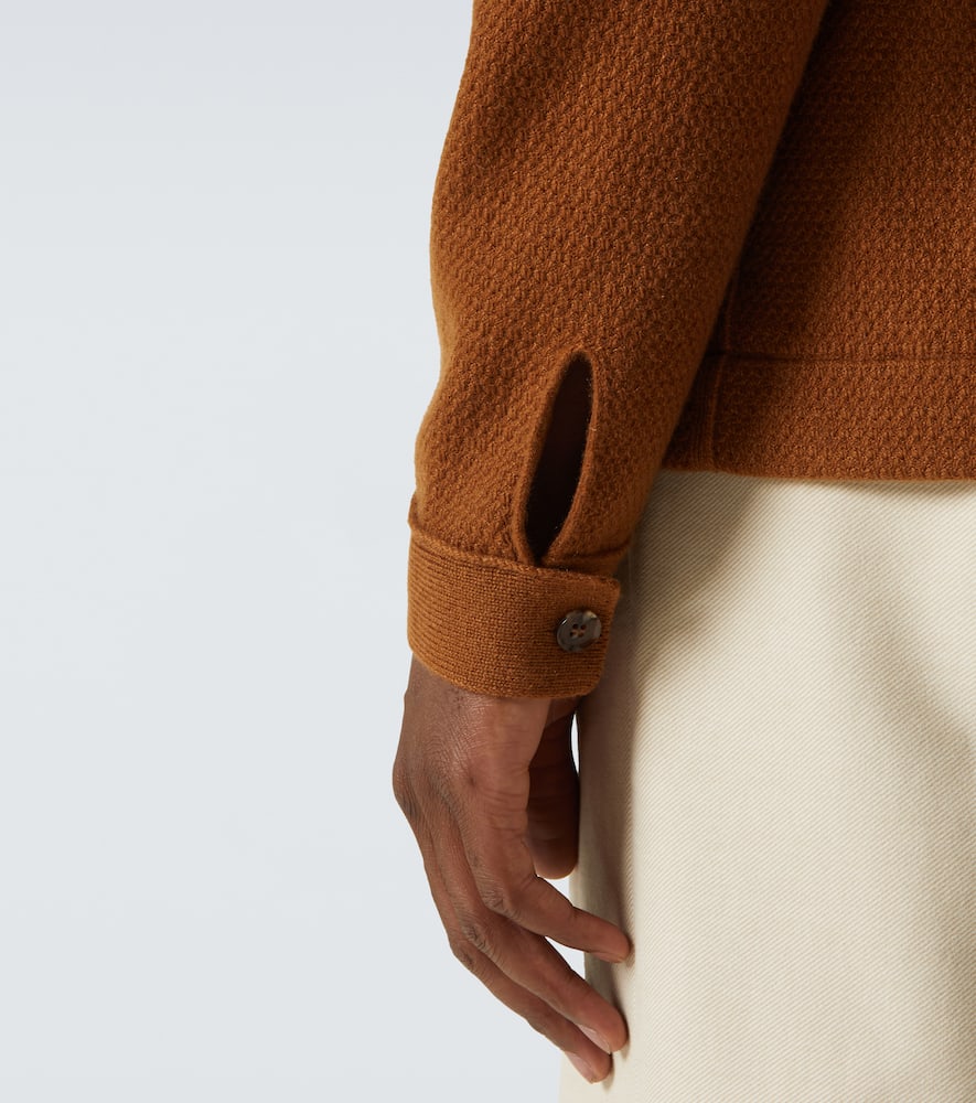 Cotton straight pants