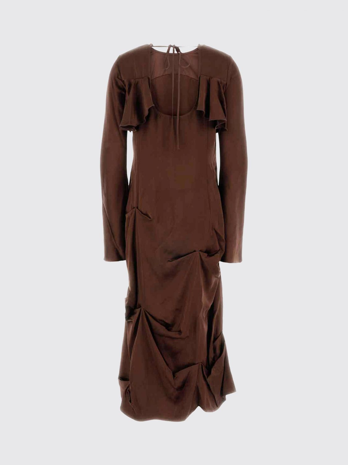 Dress Woman color Coffee