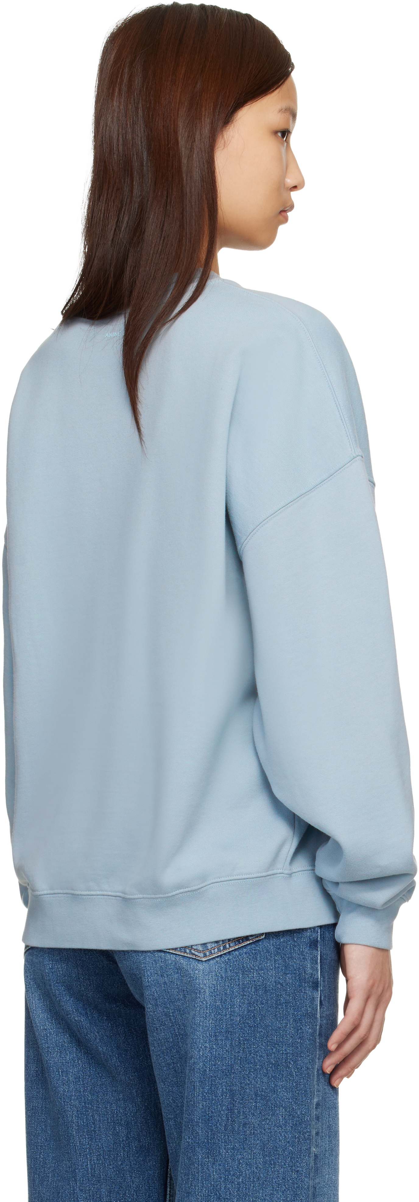 Blue Miles Oversized Letterman Sweatshirt
