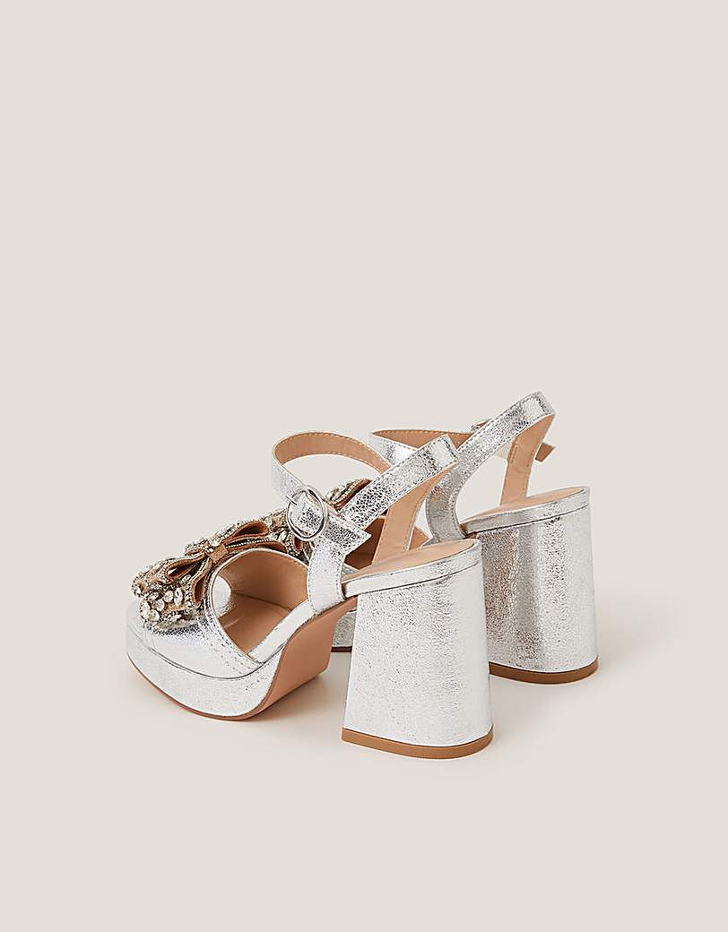 Monsoon Arla Jewel Bow Platform Hee