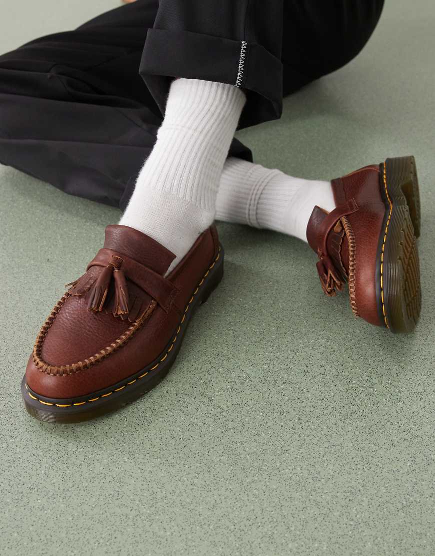 Adrian YS Tassel Loafer in brown