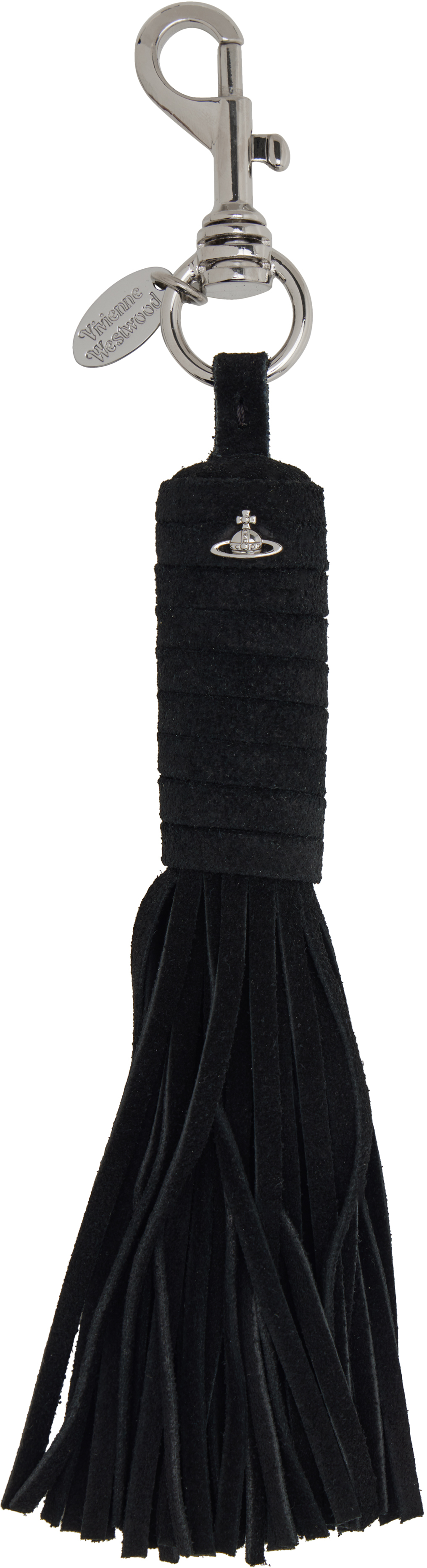 Black Tassel Keychain
