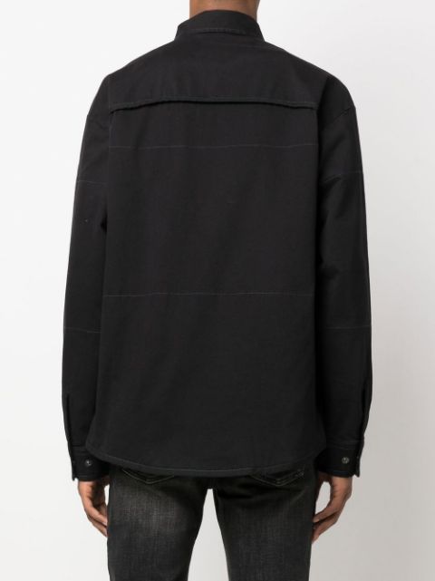 S-DOVES twill shirt jacket