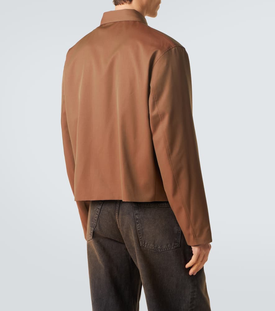 Mini virgin wool jacket