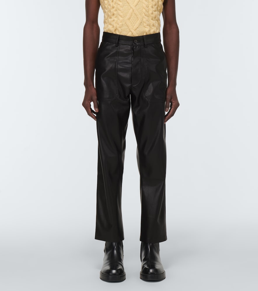 Nanushka Jasper OKOBOR faux leather pants