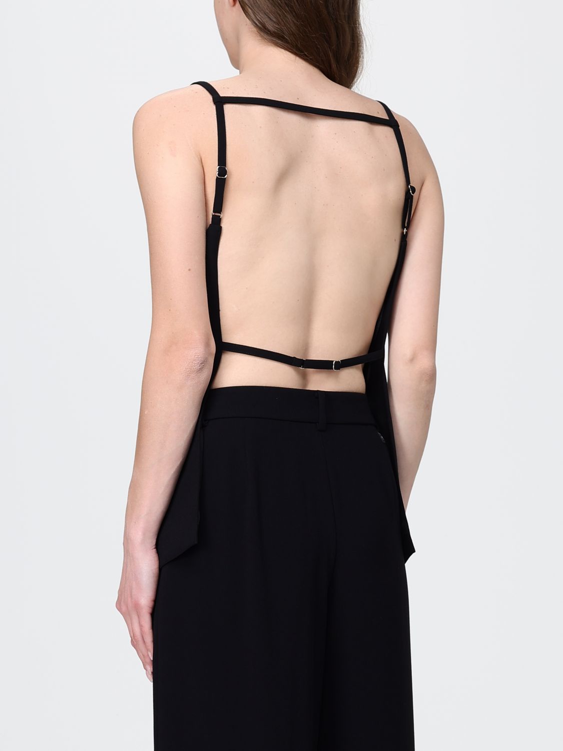 Top Woman color Black