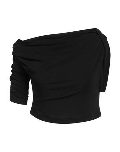 Jacquemus Woman Top Black Size M Viscose, Polyester, Elastane