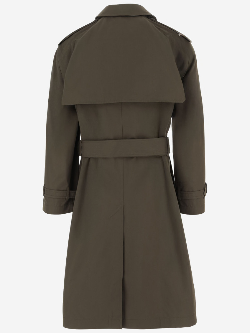 Marsh Green Double Breasted Coat