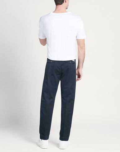 Man Pants Slate blue Size 36 Cotton