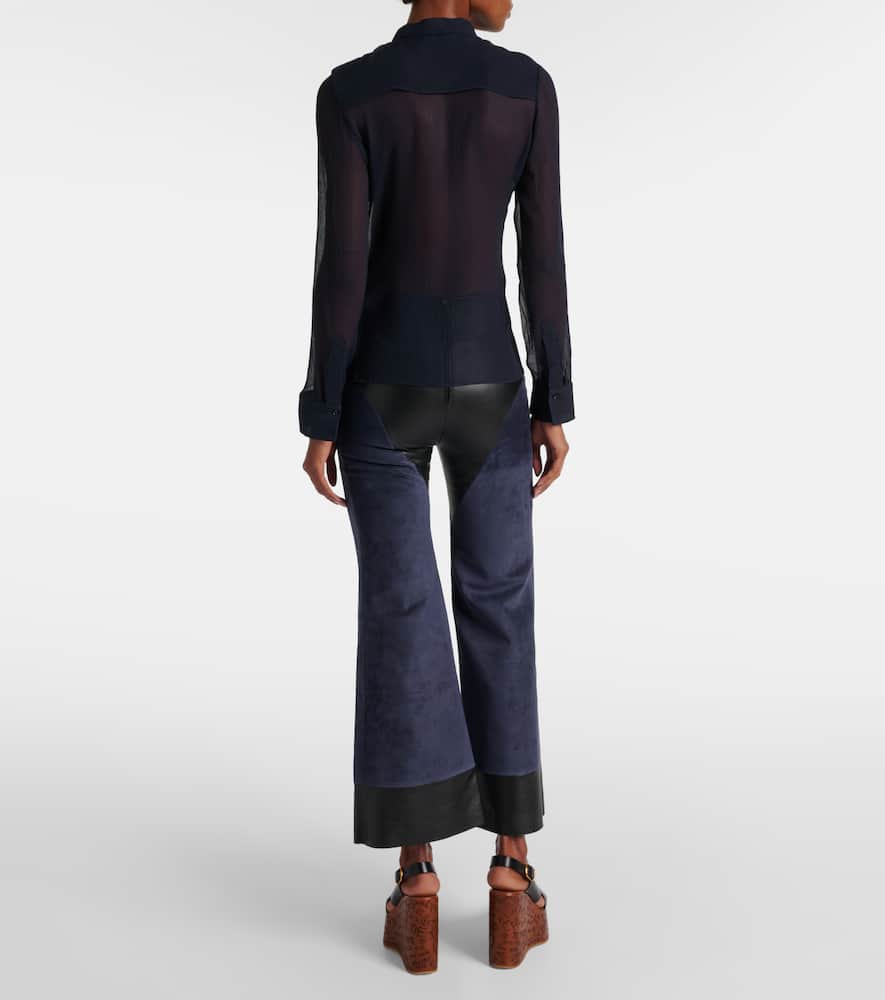 Chloé Silk chiffon shirt