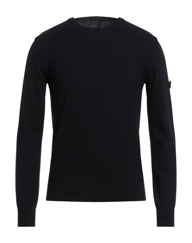 Peuterey Man Sweater Midnight blue Size XXL Cotton, Wool