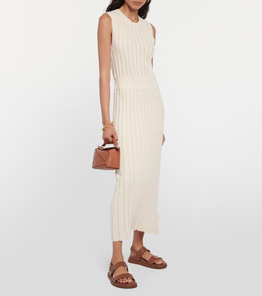 Florian ribbed-knit maxi dress