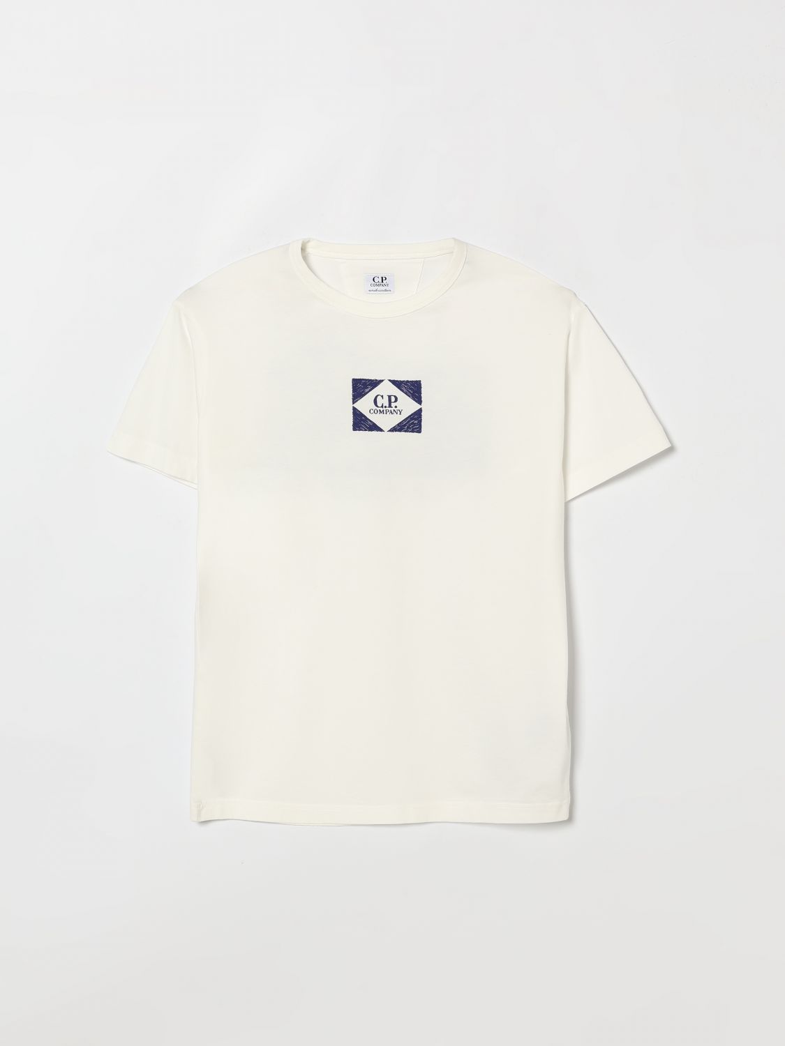 T-Shirt C. P. COMPANY Kids color White