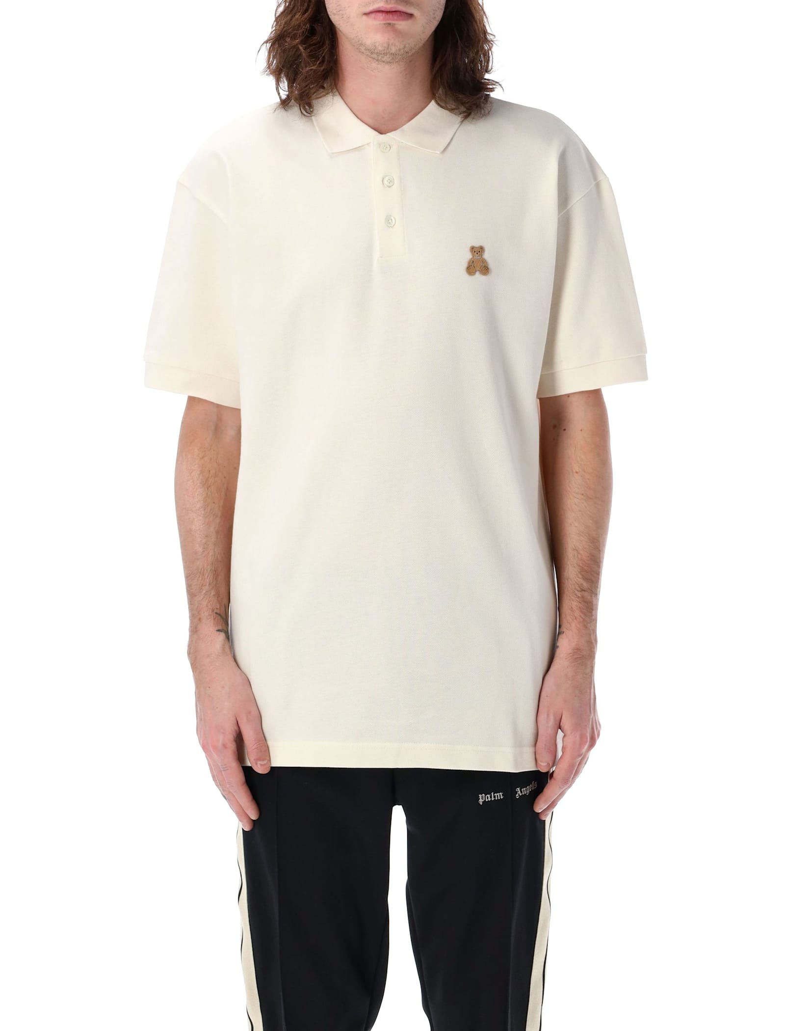 Bear In Mind polo shirt - White