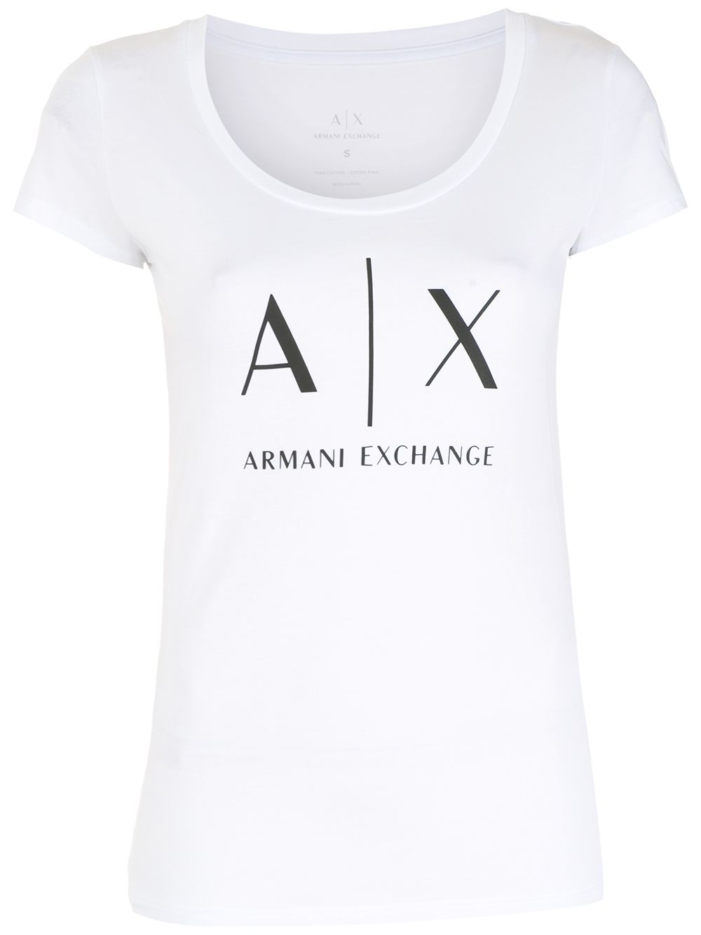 Logo-print round-neck T-shirt - White